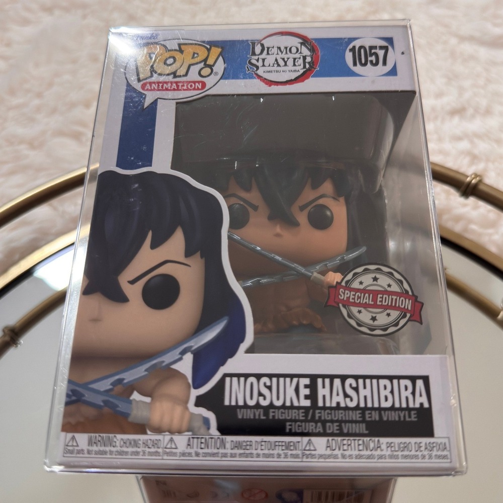 Demon Slayer Inosuke Hashibira Funko Pop Anime Collector Figure #1057